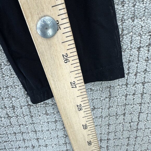 Shades Of Blonde Corset Top Womens Size 2X Black Long Sleeve Mesh Underwire - Picture 6 of 10